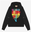 Gucci Sunset Hooded Sweatshirt With Removable Sleeves 'Black' 700117-XJEOT-1082