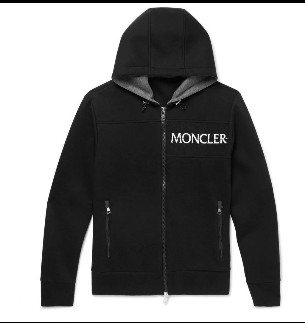 Moncler Split Logo Cotton tracksuit Set