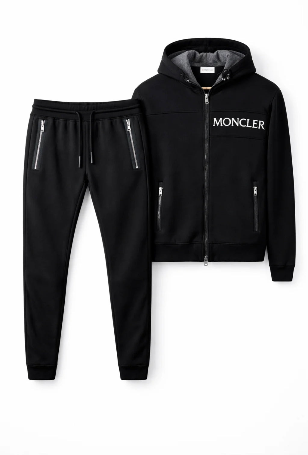 Moncler Split Logo Cotton tracksuit Set